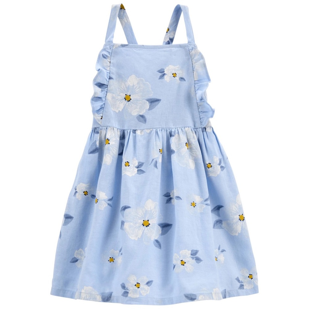 Carter’s Toddler Girl Carter's Daisy Linen Dress
